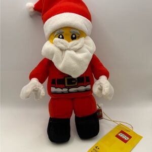 Lego Christmas Santa 10” Plush Mini Fig Stuffed Manhattan Toy